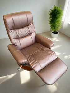 Valencia III Recliner by BenchMaster Furniture 7583M-HE510-03B Dark Brown