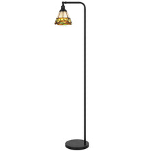 Load image into Gallery viewer, Vittorio Downbridge Metal Tiffany Floor Lamp by Cal Lighting EC-1000 FL