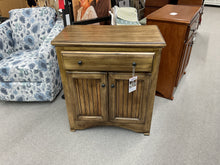 Load image into Gallery viewer, Poplar Microwave Base with Wood Top by American Heartland 75300EA European Ash