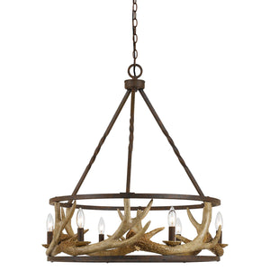 Antler Chandelier by Cal Lighting FX-3618-6