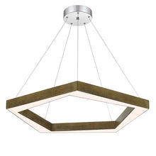 Load image into Gallery viewer, Metz Dimmable LED Polygon Pendant Fixture by Cal Lighting FX-3745-38