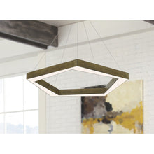 Load image into Gallery viewer, Metz Dimmable LED Polygon Pendant Fixture by Cal Lighting FX-3745-38