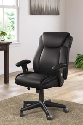 Corbindale Home Office Swivel Desk Chair by Ashley H220-06A Black