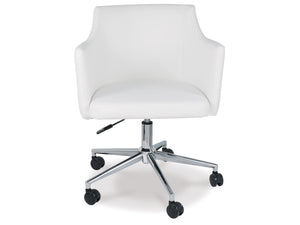 Baraga Swivel Home Office Desk Chair by Ashley Furniture H410-01A White