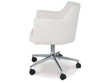 Load image into Gallery viewer, Baraga Swivel Home Office Desk Chair by Ashley Furniture H410-01A White