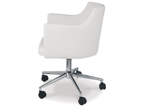 Baraga Swivel Home Office Desk Chair by Ashley Furniture H410-01A White