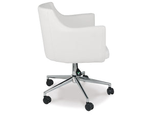 Baraga Swivel Home Office Desk Chair by Ashley Furniture H410-01A White