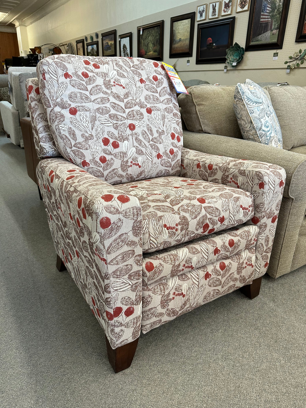 Cabot Low Leg Reclining Chair by La-Z-Boy Furniture 255-439 J168717 Discontinued style 6-27-22