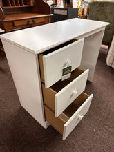 Load image into Gallery viewer, White 3-Drawer Youth Desk by Perdue 14373 Discontinued