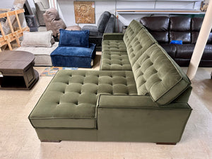 Caspian-town Sectional by Ashley Furniture PC6170266 PC6170217 Olive