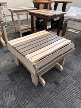Load image into Gallery viewer, Gliding Ottoman by Nature&#39;s Best GO-CGAW-STRIPE Coastal Grey on Aspen  Wood Grain (STRIPE)