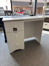 Load image into Gallery viewer, White 3-Drawer Youth Desk by Perdue 14373