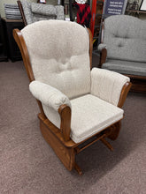 Load image into Gallery viewer, Swanback Mini Glider by D&amp;E Workshop 071, Oak Stain, R1-163