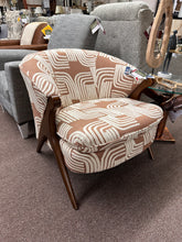 Load image into Gallery viewer, Tatiana Retro Accent Chair by Best Home Furnishings 3850DW 35014 Ginger Fabric Discontinued