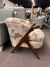 Load image into Gallery viewer, Tatiana Retro Accent Chair by Best Home Furnishings 3850DW 35014 Ginger Fabric Discontinued