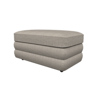 Cory Storage Ottoman by La-Z-Boy Furniture 024-205 C166164 Pewter CLEARANCE Discontinued fabric