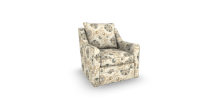 Aubrey Swivel Barrel Chair by Best Home Furnishings 2318 33033 Caviar