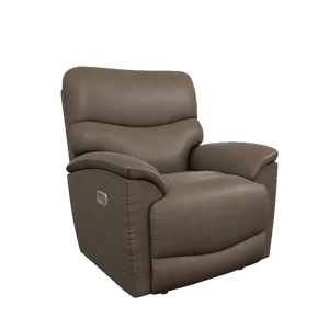 Trouper Power Rocking Recliner w/ Headrest & Lumbar by La-Z-Boy Furniture 10X-724 E153767 Mink