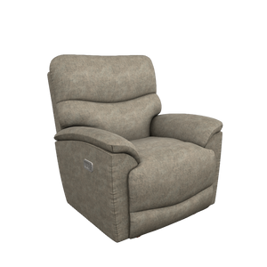 Trouper Power Rocking Recliner w/ Headrest & Lumbar by La-Z-Boy Furniture 10X-724 RW E153765 Sable