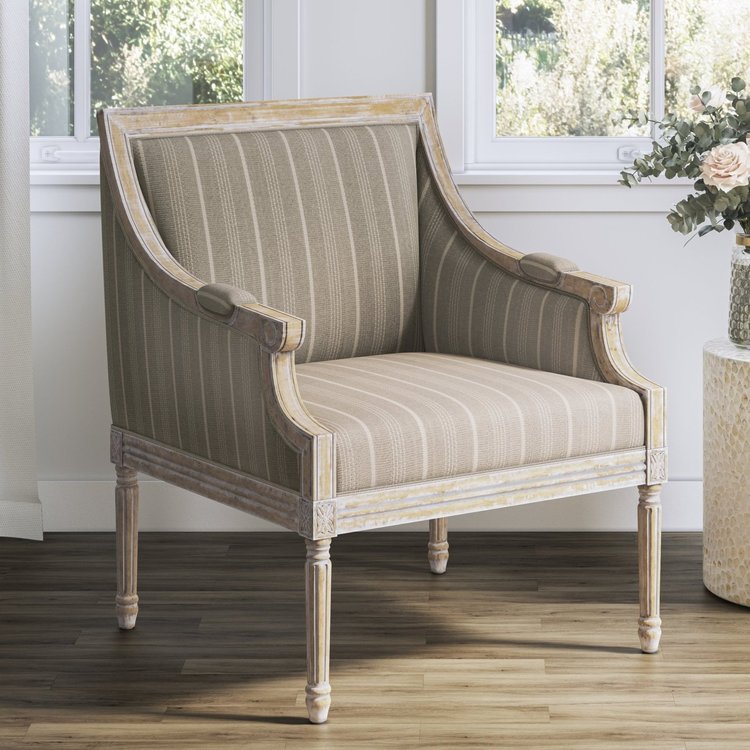 McKenna Accent Chair by Jofran MCKENNA-CH-TAUPE