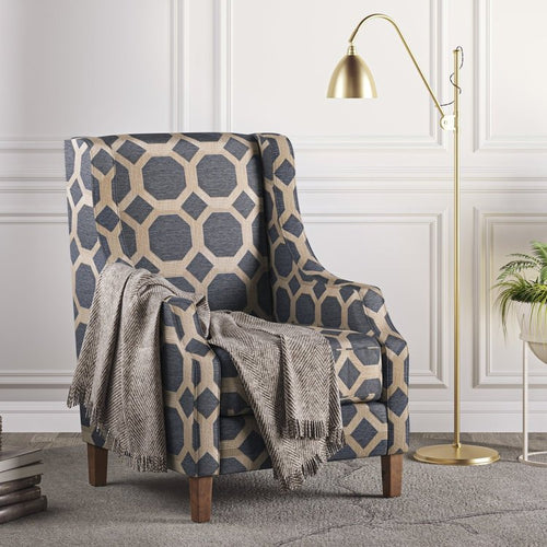 Sanders Accent Chair by Jofran SANDERS-CH-GREY