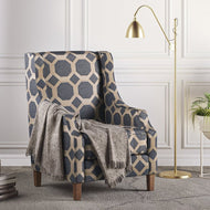 Sanders Accent Chair by Jofran SANDERS-CH-GREY