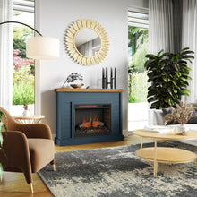 Load image into Gallery viewer, Washington Fireplace Mantel by Legends Furniture WA5111.BWK Denim/Whiskey