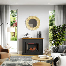 Load image into Gallery viewer, Washington Fireplace Mantel by Legends Furniture WA5112.SWK Black/Whiskey