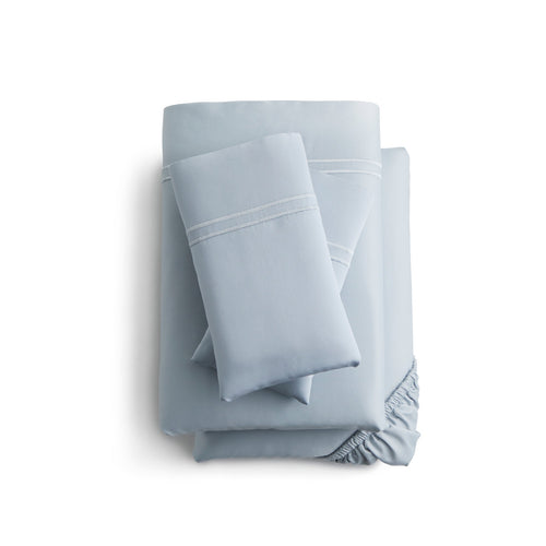 Natural Supima® Cotton Sheet Set by Malouf Sleep MAS6QQSMSS Smoke