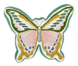 Embroidered Butterfly Pillow by Ganz MG186126