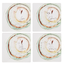 Load image into Gallery viewer, Watercolor Coaster (4pc Set) by Ganz MX188798
