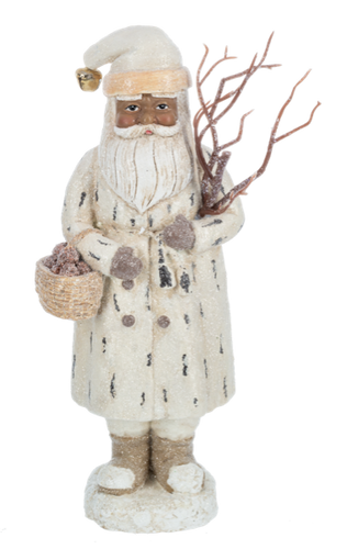 Woodland Santa Figurine by Ganz MX196154