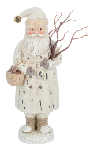 Woodland Santa Figurine by Ganz MX196155