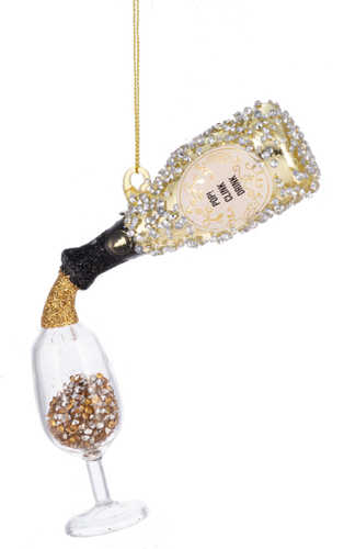 Bubbly Drink Ornament by Ganz MX197963
