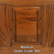 Load image into Gallery viewer, Oak Deluxe Entertainment Console by American Heartland 63855MD Medium Oak