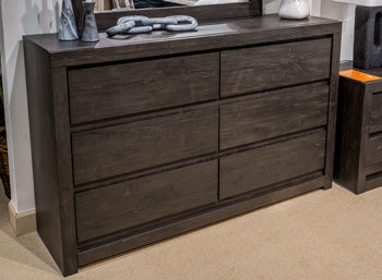 Fraluna 6 Drawer Dresser by Ashley Furniture PCB3370-31 Charcoal