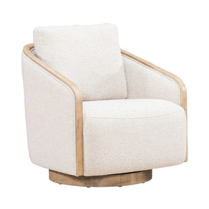 Nora Upholstered Swivel Accent Chair by Liberty Furniture 722-ACH15 Light Brown