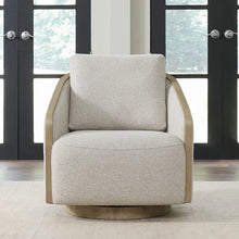 Load image into Gallery viewer, Nora Upholstered Swivel Accent Chair by Liberty Furniture 722-ACH15 Light Brown