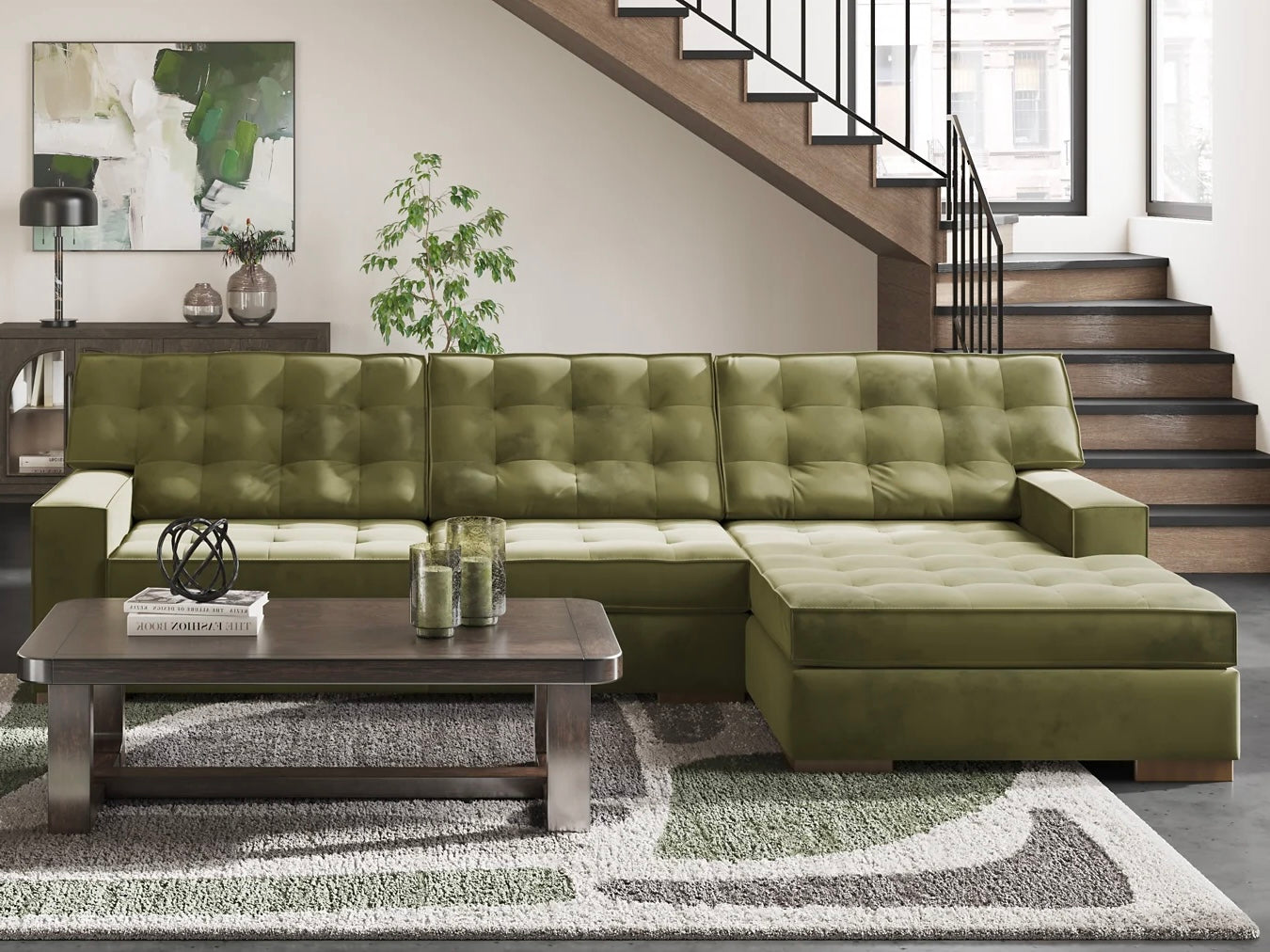 Utopia＆Utility Caspian-town Sectional by Ashley Furniture PC6170266 PC6170217