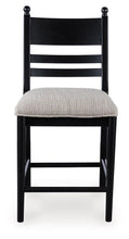 Load image into Gallery viewer, Greddinton Upholstered Counter Height Bar Stool by Ashley Furniture PCD824-724 Black