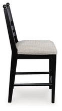 Load image into Gallery viewer, Greddinton Upholstered Counter Height Bar Stool by Ashley Furniture PCD824-724 Black
