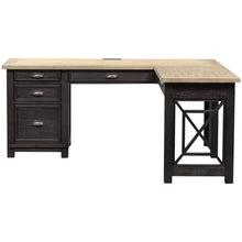 Load image into Gallery viewer, Heatherbrook L Shaped Writing Desk, Base, Right Return by Liberty 422-HO111 422-HO111B 422-HO121