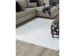 Scarrit 7'10" x 9'10" Large Rug by Ashley Furniture R402371 White