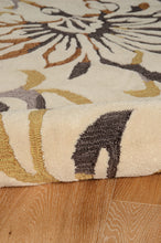 Load image into Gallery viewer, Trio Branches Ivory &amp; Multi 5'x7' Rug by Linon/Powell RUGTA60957 Discontinued