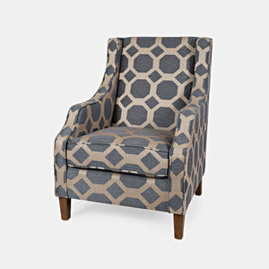 Sanders Accent Chair by Jofran SANDERS-CH-GREY
