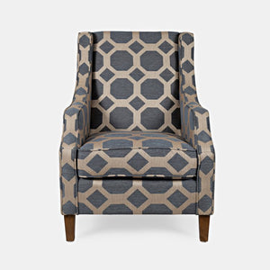 Sanders Accent Chair by Jofran SANDERS-CH-GREY