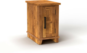 Deer Valley Chairside Table by Legends Furniture DV4420.FLQ Fruitwood Discontinued