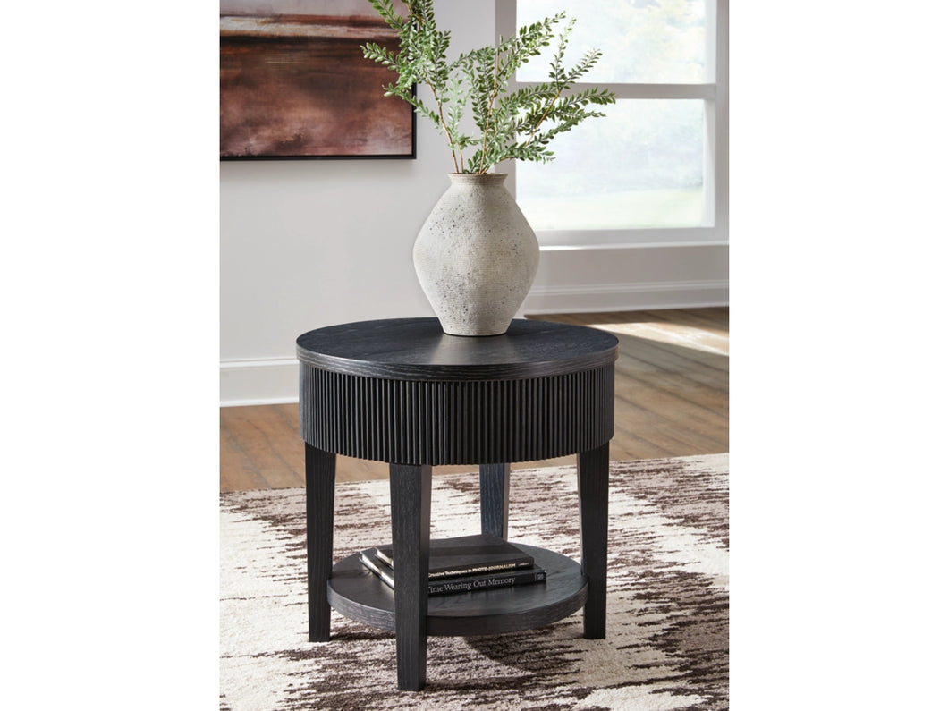 Marstream End Table by Ashley Furniture T551-6 Black