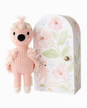 Load image into Gallery viewer, Tiny Penelope the Flamingo by cuddle+kind