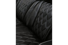 Load image into Gallery viewer, Boyington Triple Power Leather Reclining Sofa by Ashley Furniture U2710615 Black